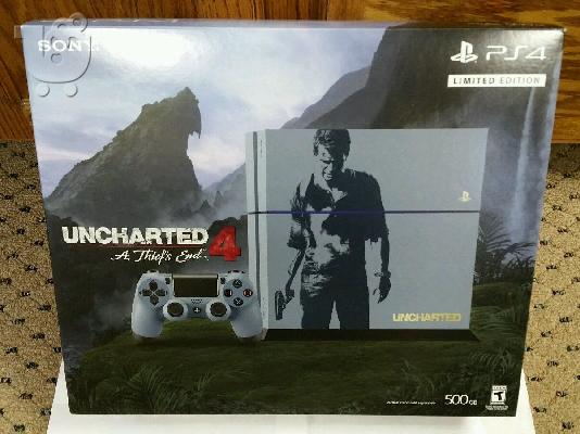 PoulaTo: Ολοκαίνουργιο Sony Playstation 4 Uncharted 4 Limited Edition Console Bundle 